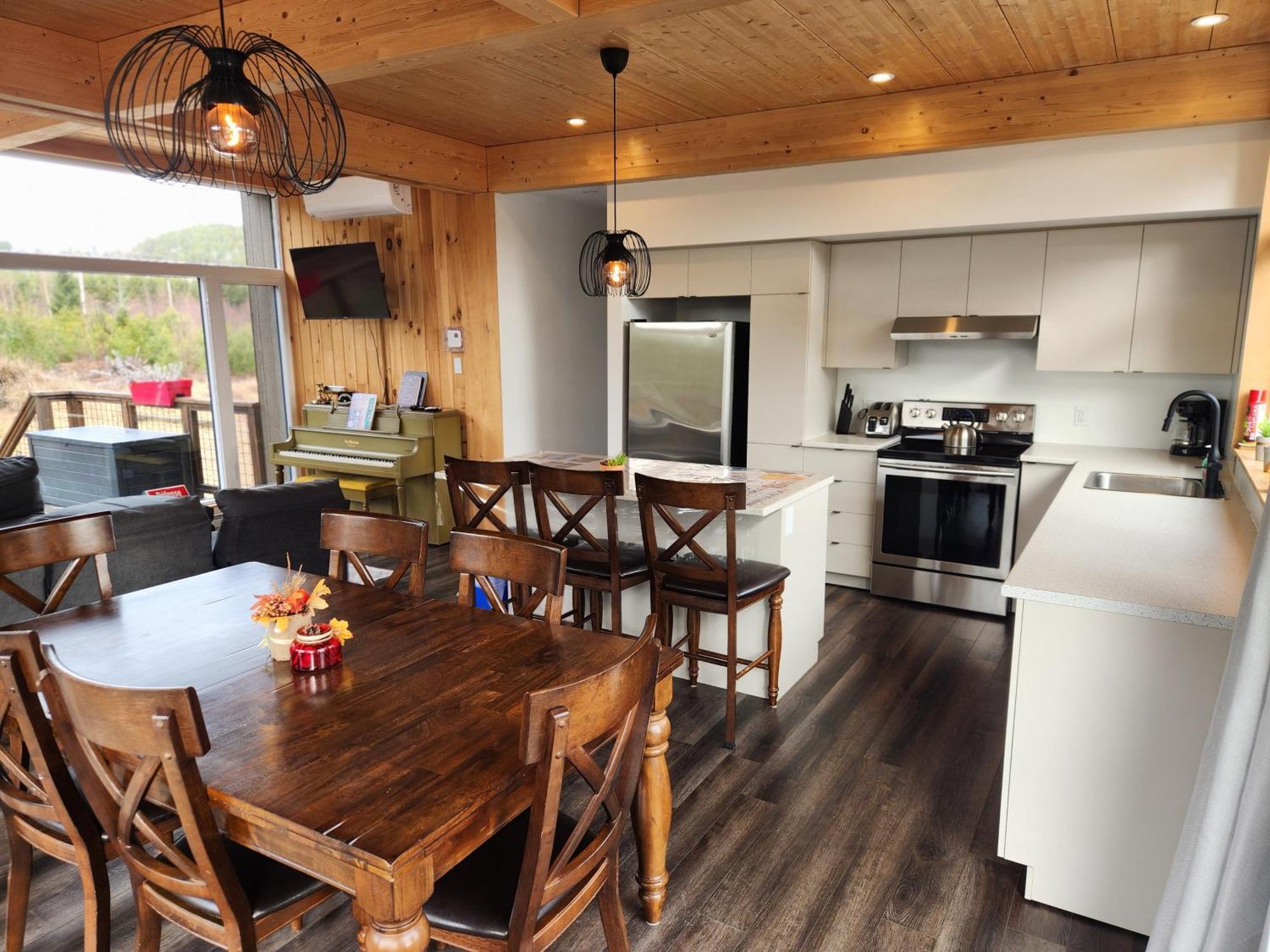 Les Chalets Double K # 2 เซนต์ อเล็กซิส เด มองส์ ภายนอก รูปภาพ